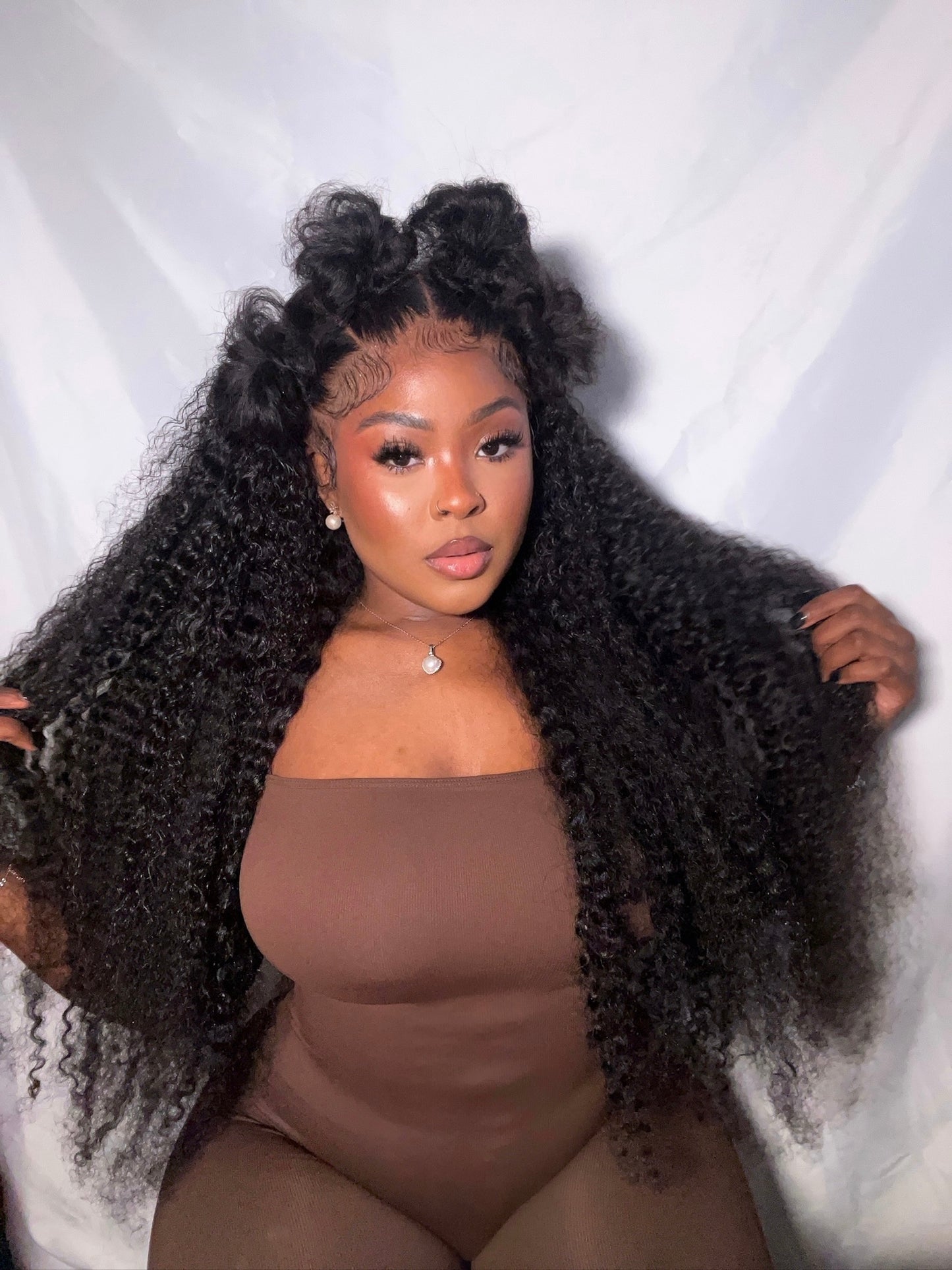 ‘CUBAN CURLY’ - 13x6 HD FRONTAL 250% density