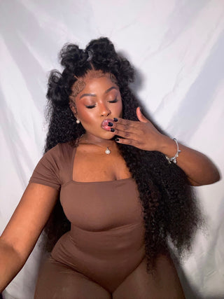 ‘CUBAN CURLY’ - 13x6 HD FRONTAL 250% density