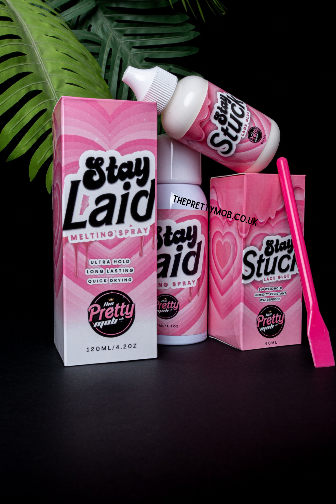 The ‘STAY STUCK KIT’ - 60ml lace glue & 120ml melting spray